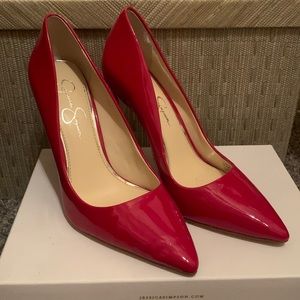 Red Jessica Simpson Heels